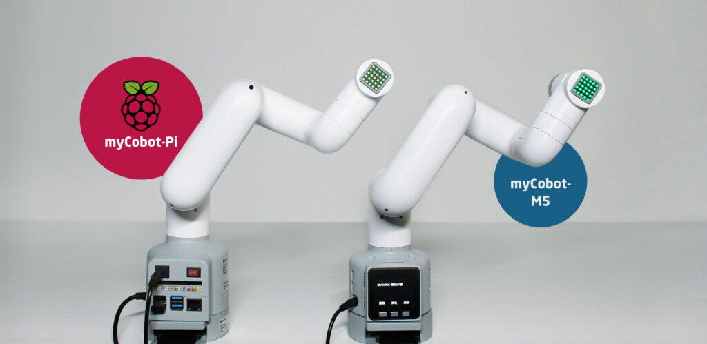 image of myCobot and myCobot Pi